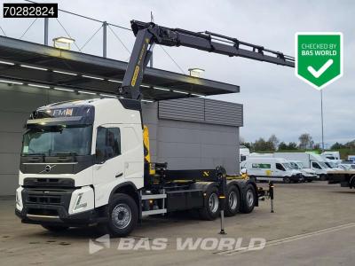 Volvo FMX 500 8X4 NEW! Palfinger PK33002 Crane + PHT22SLD5 Hooklift Lift-Steering Axle in vendita da BAS World B.V.
