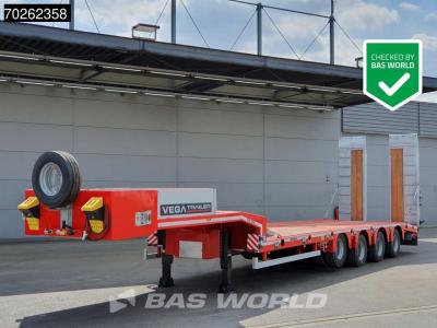 Vega STANDARD LOWBED 2 axles Lift + 2xLenkachse Hydraulic Ramps in vendita da BAS World B.V.