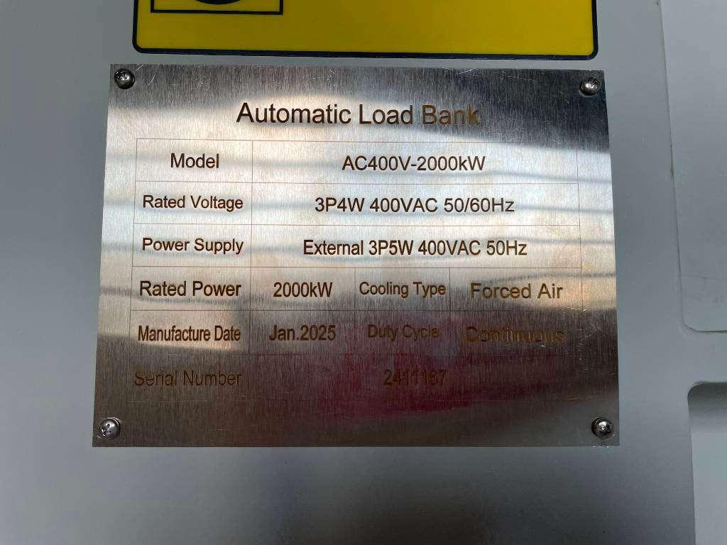 DPX Loadbank AC400V-2.000 kW - DPX-30028 Foto 6