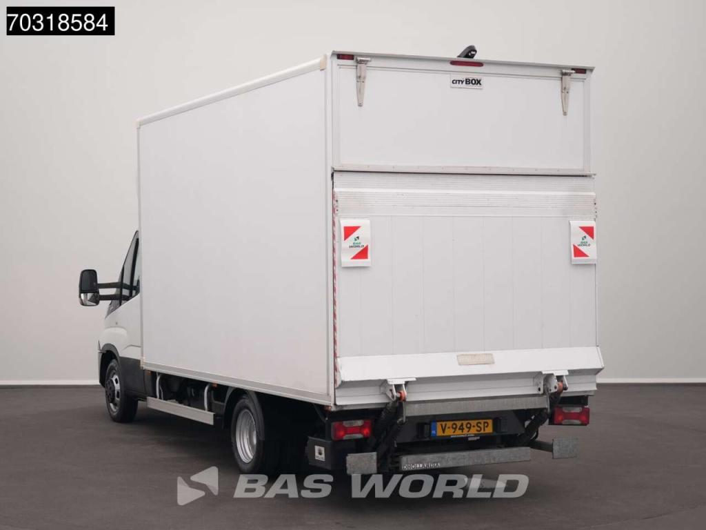Iveco Daily 35C14 1000KG Laadklep 233cm Hoog Zijdeur Dubbellucht Bakwagen Airco Camera Lat om Lat D'Holla Foto 6