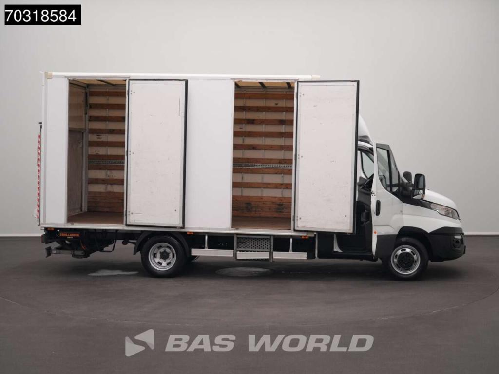 Iveco Daily 35C14 1000KG Laadklep 233cm Hoog Zijdeur Dubbellucht Bakwagen Airco Camera Lat om Lat D'Holla Foto 7