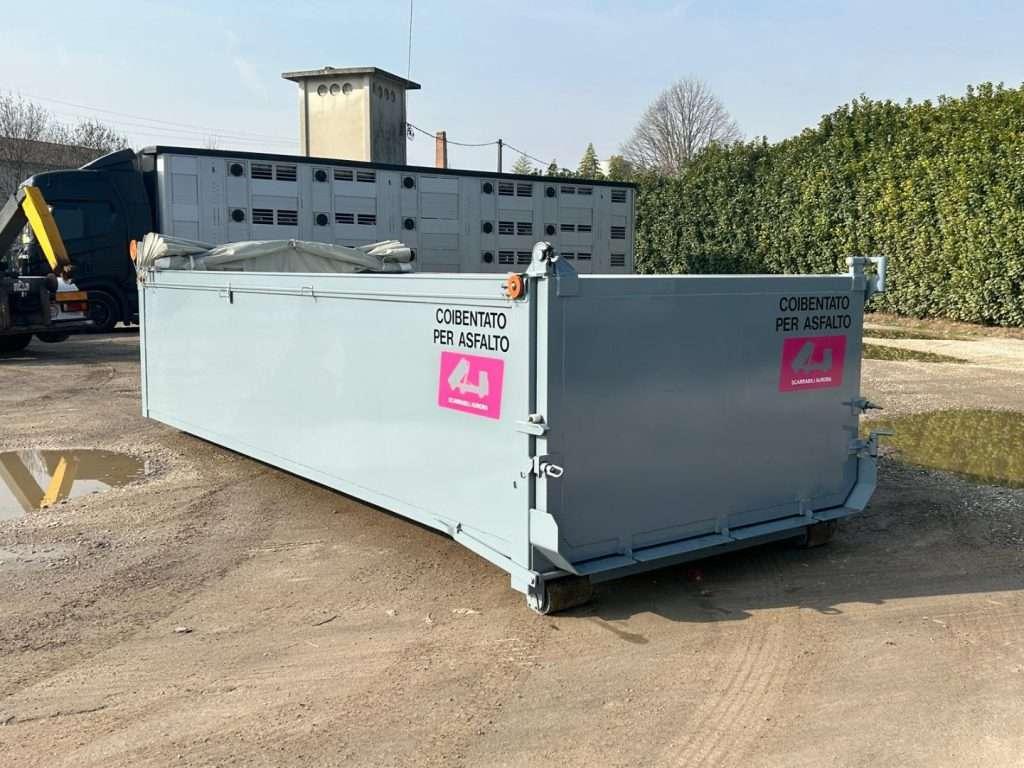 CONTAINER NUOVO SCARRABILE PER INERTI PER ASFALTO Foto 3