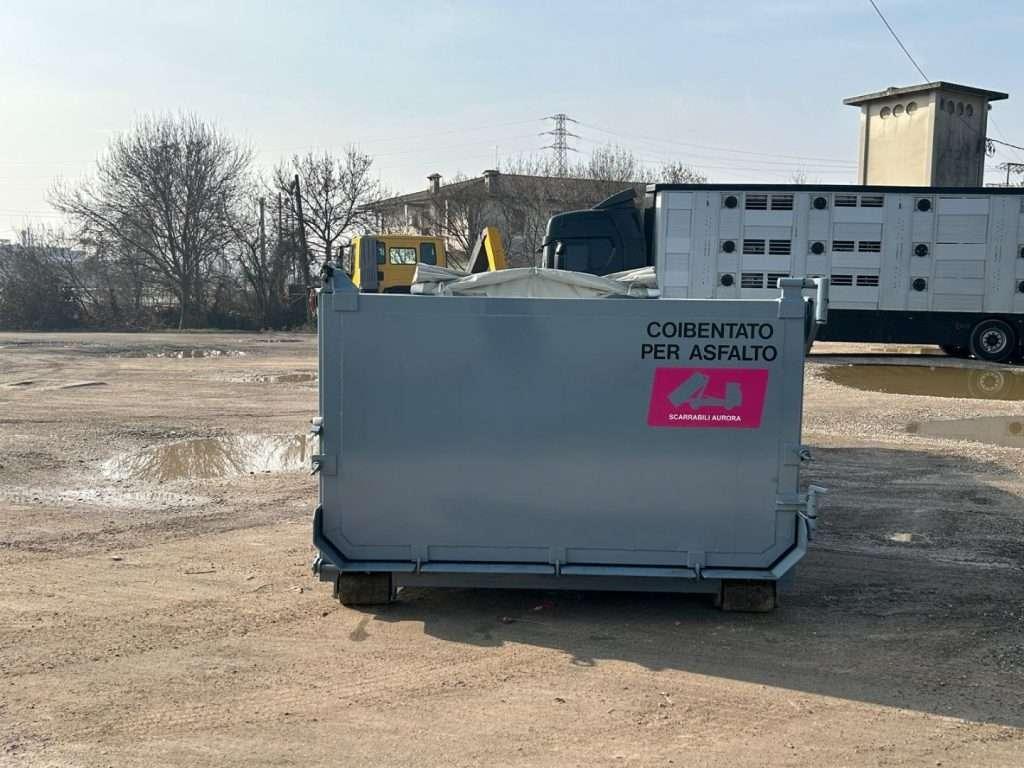 CONTAINER NUOVO SCARRABILE PER INERTI PER ASFALTO Foto 9