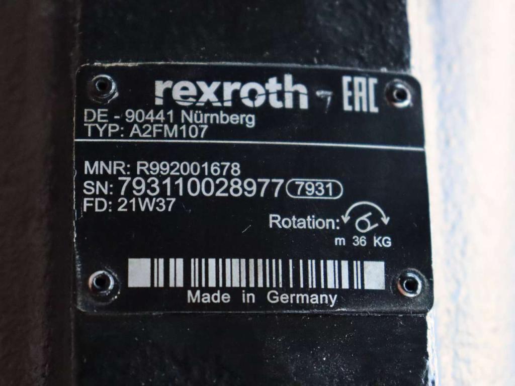 Bosch Rexroth A2FM107/61W-VAB100J-Y Foto 3