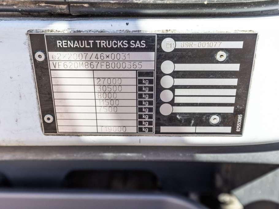Renault D26.320-6x2+DHOLLANDIA 2T. Foto 20