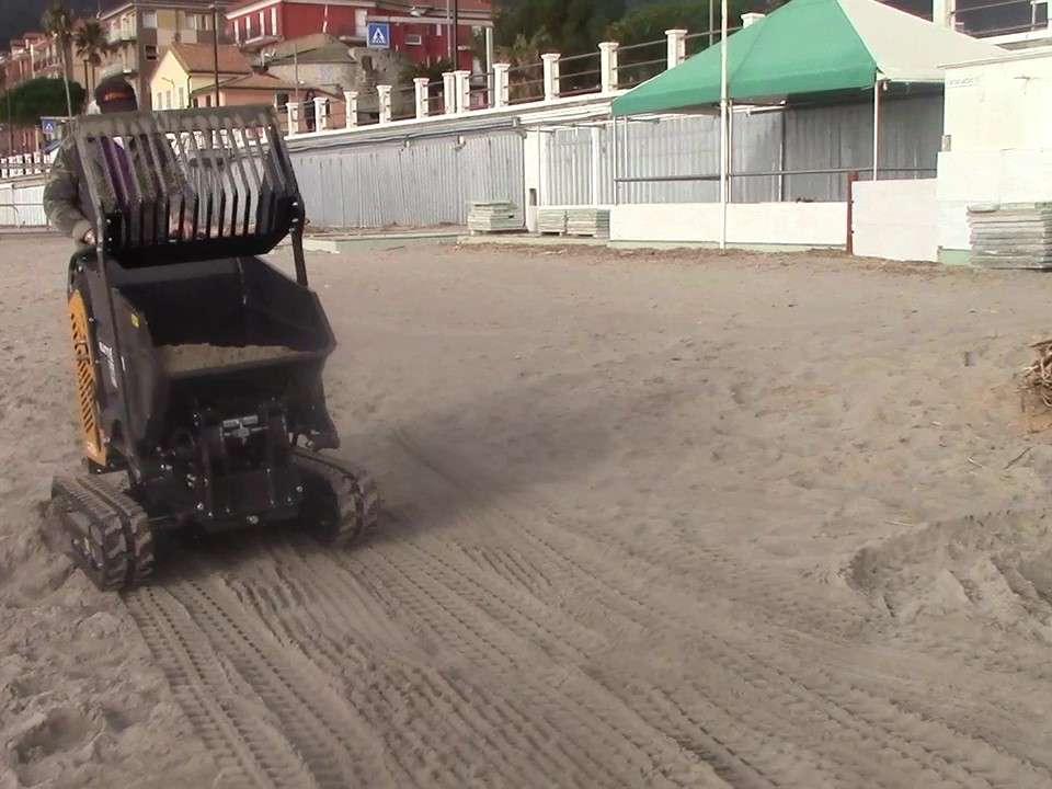 Kato Imer CARRY 107 - BENNA GRIGLIATA IDEALE PULIZIA e MANUTENZIONE SPIAGGE Foto 25