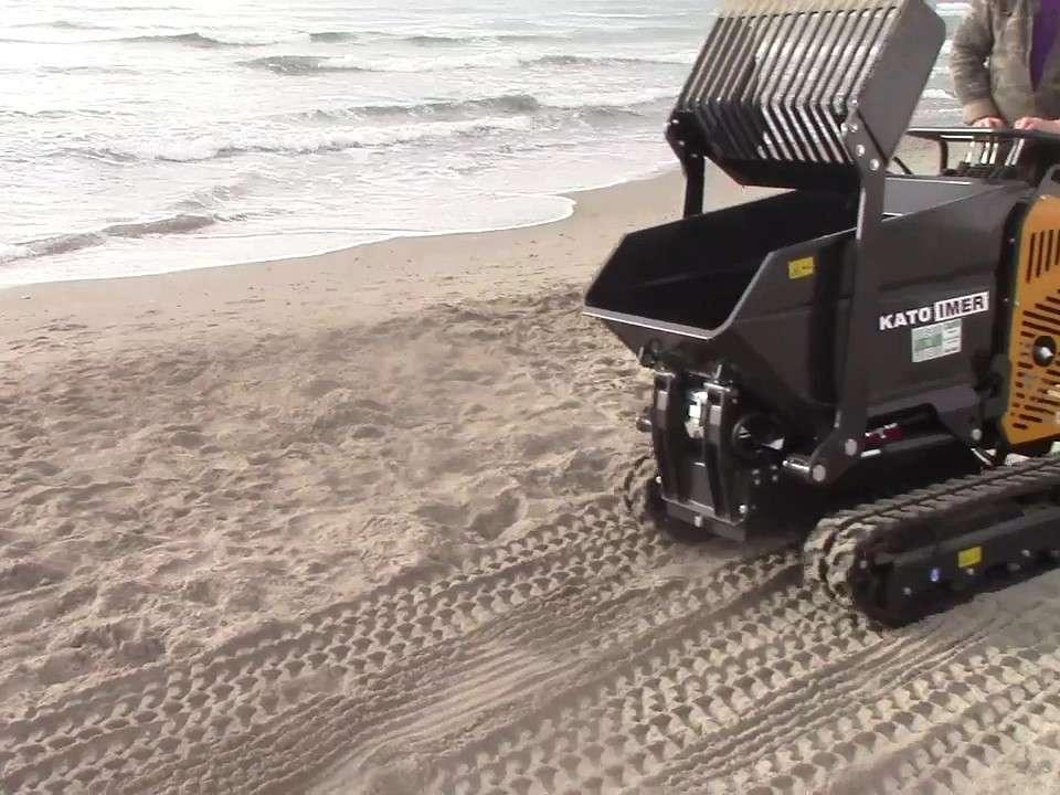 Kato Imer CARRY 107 - BENNA GRIGLIATA IDEALE PULIZIA e MANUTENZIONE SPIAGGE Foto 7