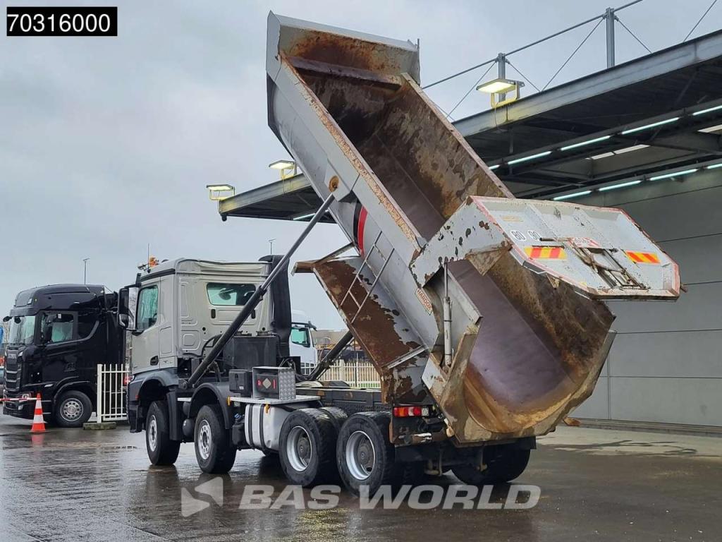 Mercedes-Benz Arocs 4151 8X4 18m3 tipper steel suspension Big-Axle Automatic Euro 6 Foto 3