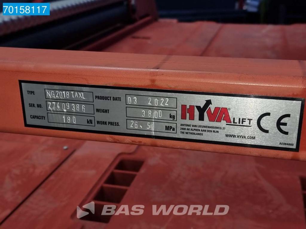 Hyva 18t 6X2 18 tons HYVA NG2018TAXL with mounting kit Foto 18