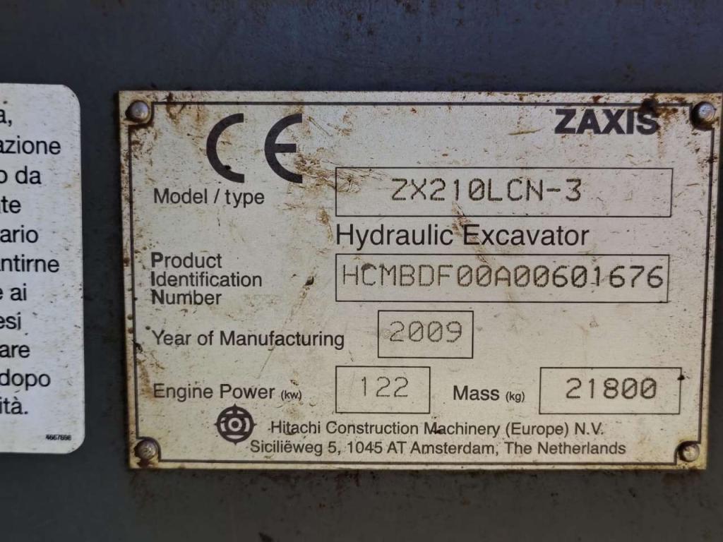 Hitachi ZX 210 LCN-3 Foto 29