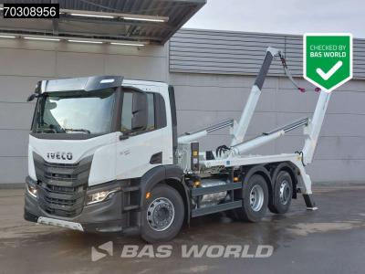 Iveco X-Way 420 X-Way 6X2 NEW! Meiller AK16MT skiploader Lift+steering axle Automatic Euro 6 in vendita da BAS World B.V.