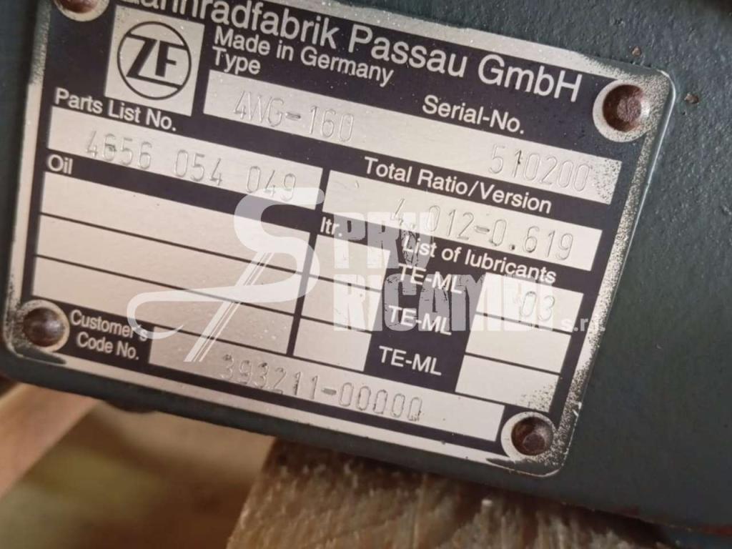 4 WG 160 Trasmissione per ZF 4 WG 160 Foto 5