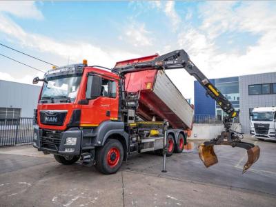 Man TGS 26.400 BB 6x6 + HIAB Z-PRO 191 in vendita da Braem NV