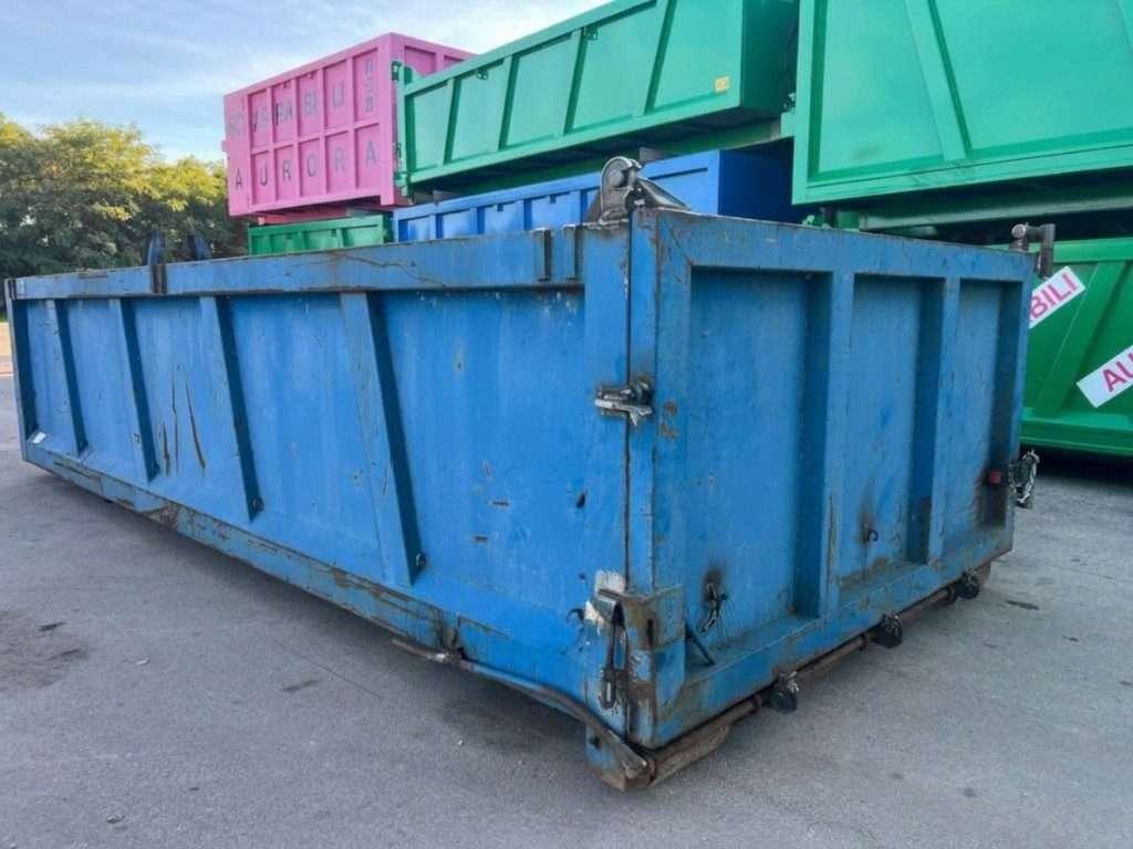 CONTAINER SCARRABILE USATO A CIELO APERTO Foto 3