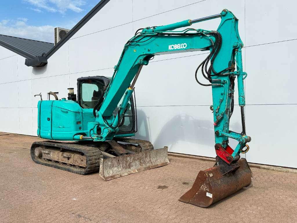 Kobelco SK85 - Hammer Lines / Quick Coupler Foto 7