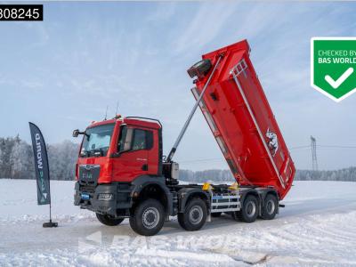 Man TGS 41.480 8X8 NEW 8x8! 19m3 tipper Steelsuspension Big-Axle Automatic Euro 6 in vendita da BAS World B.V.