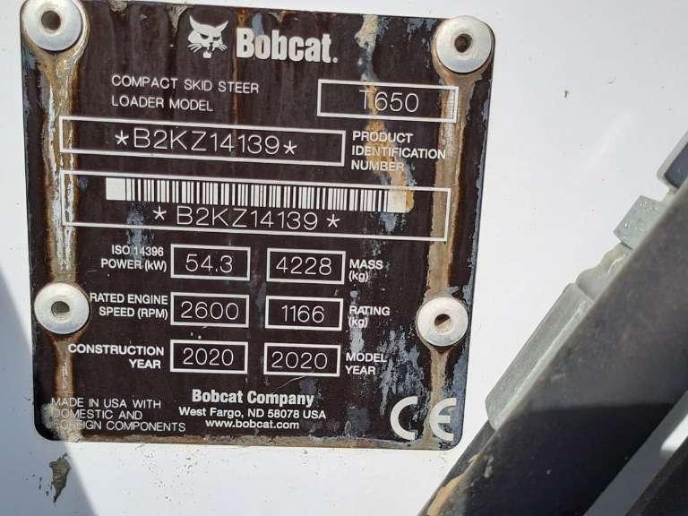 Bobcat T650HFJ Foto 9