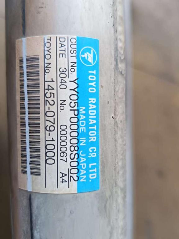 Radiatore olio idraulico per Fiat Kobelco E 135 Foto 3