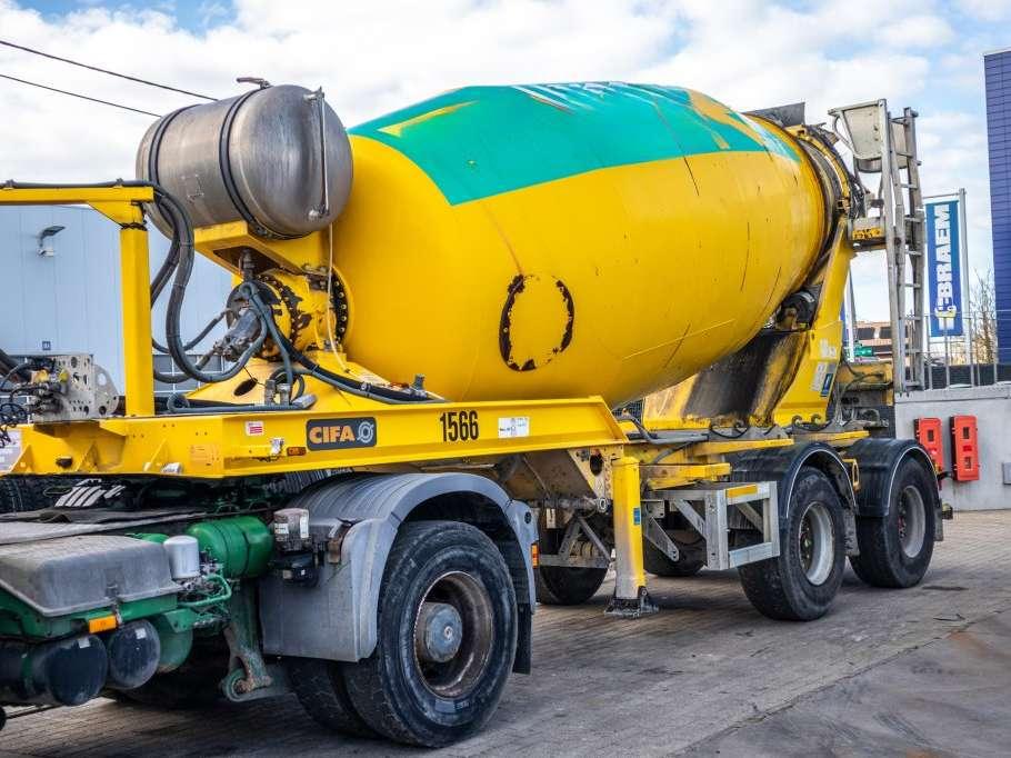 Cifa BETON MIXER/MALAXEUR/MISCHER-12M3- STEERING AXLE Foto 1