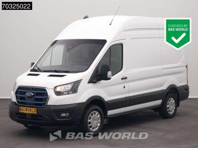 Ford e-Transit 184pk Elektrisch 68kWh 317km WLTP L2H3 Hoog Dak Navi Airco Cruise Parkeersensoren v+a SYN in vendita da BAS World B.V.