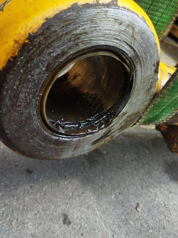 Pistone rotazione benna per Liebherr L 554 Foto 3