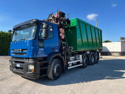 Iveco STRALIS 260.450 SCARRABILE CON GRU in vendita da Aurora Srl