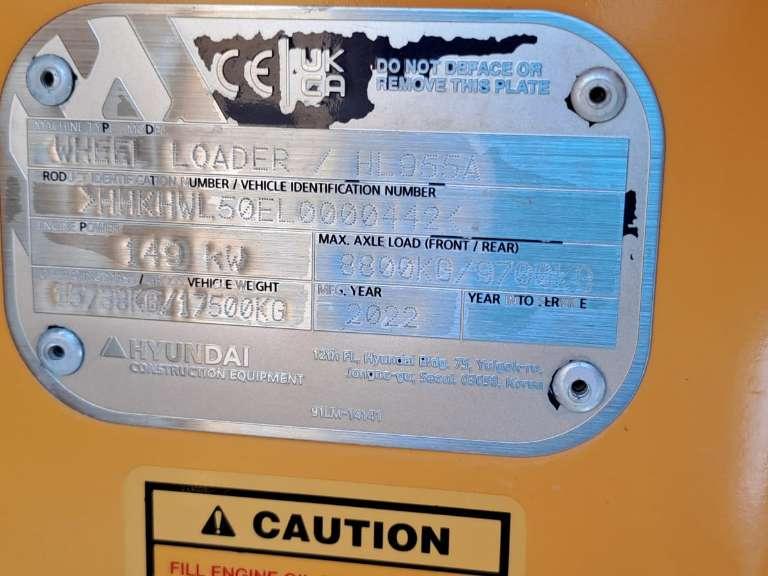 Hyundai HL955A Foto 12