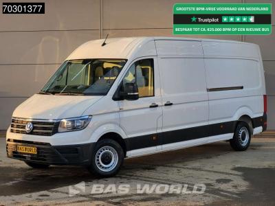 Volkswagen Crafter 177pk Dubbele Schuifdeur Automaat L4H3 Trekhaak ACC Airco Camera Parkeersensoren Standkache in vendita da BAS World B.V.