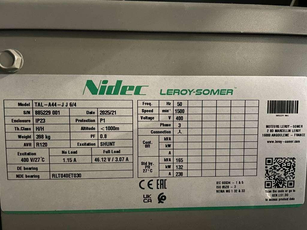 Hyundai P086TI-1 - 165 kVA Generator - DPX-19851 Foto 20