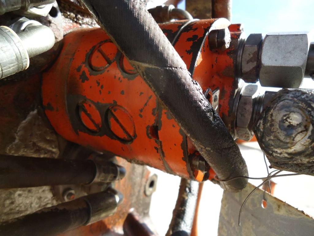 Pompa idraulica di sterzo per Fiat Hitachi FR220 Foto 2