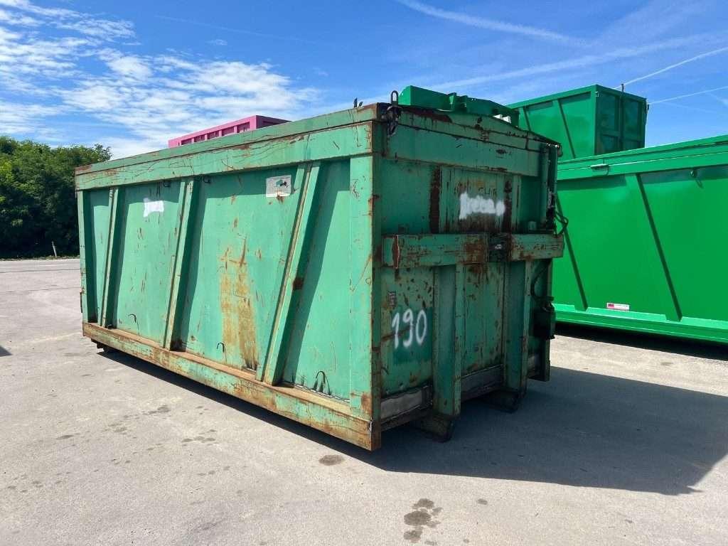 CONTAINER SCARRABILE USATO CON COPERCHIO Foto 2