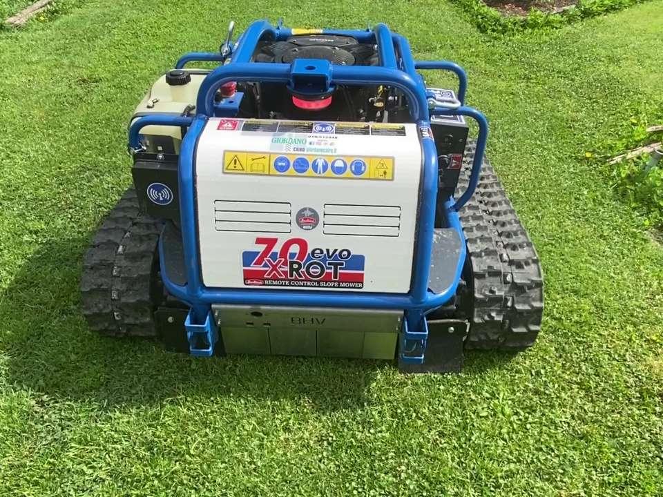 XROT SFALCIATUTTO CINGOLATO RADIOCOMANDATO70 EVO - GPS - BIDIREZIONALE Foto 12