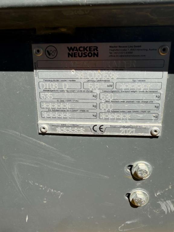Wacker Neuson DT08 Foto 4