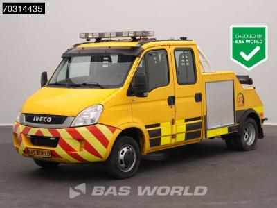 Iveco Daily 50C17 3.0L Dubbellucht 170PK Servicevoertuig Dubbel Cabine Airco Cruise Camera Lier Zwaailamp in vendita da BAS World B.V.