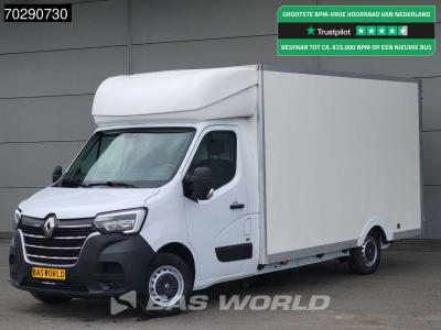 Renault Master 145PK Bakwagen Lowliner Achterdeuren Airco Cruise Euro6 Meubelbak Plancher Foodtruck Paarden in vendita da BAS World B.V.