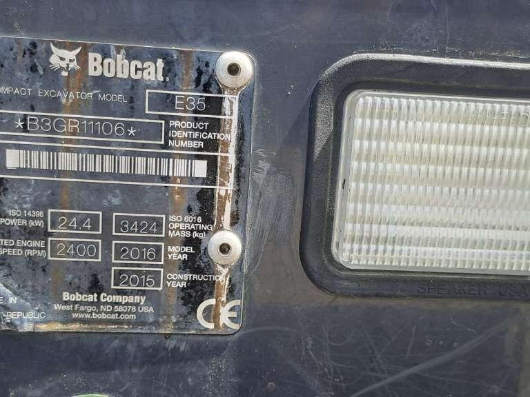Bobcat E35 Foto 8