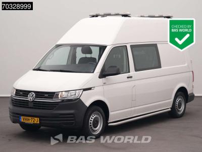 Volkswagen Transporter 150PK Uniek! Automaat Hoog Dak Dubbel Cabine L2H2 150PK Trekhaak Navi Airco Camera Euro in vendita da BAS World B.V.