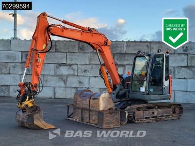 Hitachi ZX85USBLC-3 ZX86USBLC-3 Engcon - 4 Buckets - A/C in vendita da BAS World B.V.