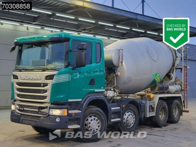 Scania G410 8X4 9m3 Intermix Mixer Euro 6 Full Steel in vendita da BAS World B.V.