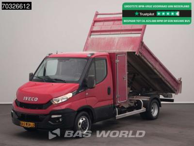 Iveco Daily 35C17 3.0L Kipper met Kist Dubbellucht Airco Cruise 3,5t Trekgewicht Euro6 Tipper Benne Kiepe in vendita da BAS World B.V.