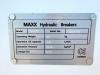 Maxx 435 Hammer / 6-9ton / hydraulic breaker / NE Martello demolitore Foto 9 thumbnail