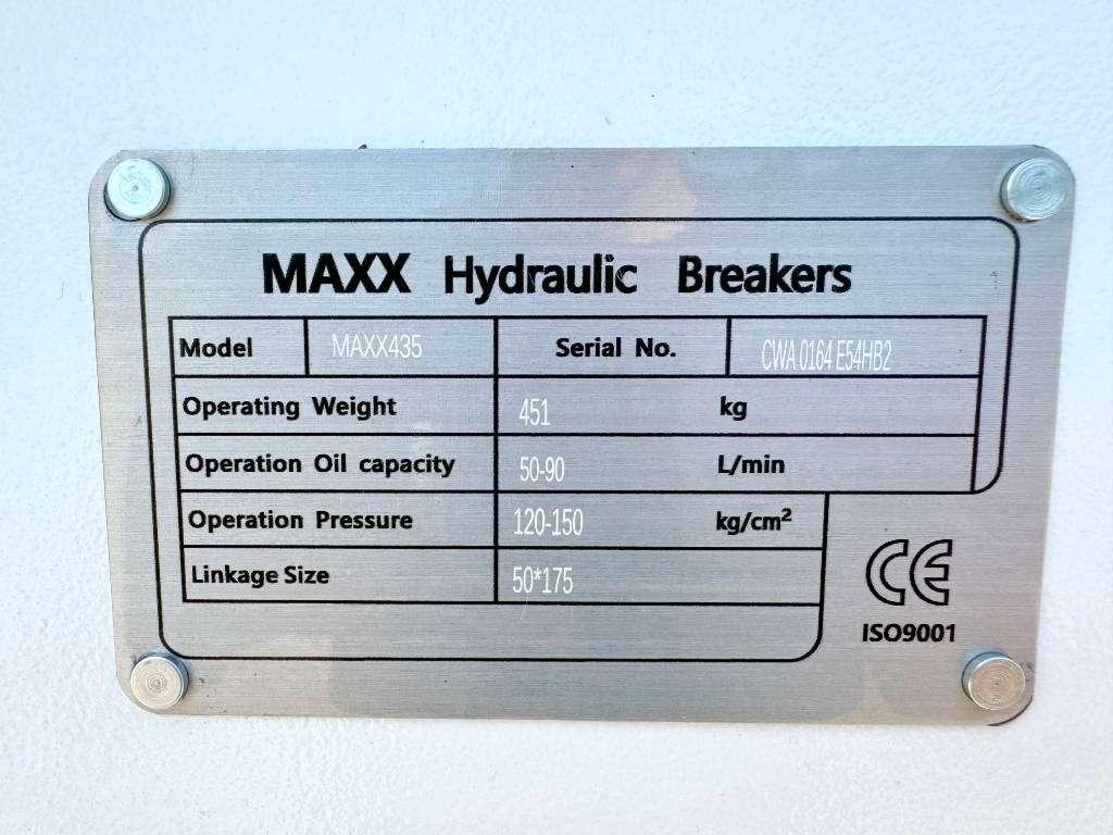 Maxx 435 Hammer / 6-9ton / hydraulic breaker / NE Martello demolitore Foto 9
