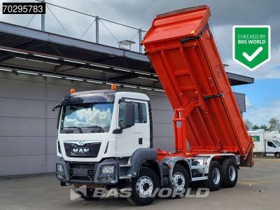 Man TGS 35.400 8X4 13m3 CIF Bennes 2-side tipper Steel suspension Automatic Euro 6 in vendita da BAS World B.V.