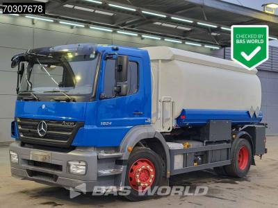 Mercedes Axor 1824 4X2 14.000 liter Diesel tank 3 compartments Manual Euro 5 in vendita da BAS World B.V.