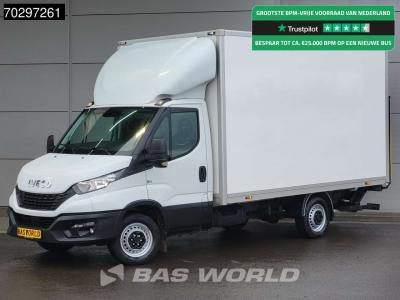 Iveco Daily 35S14 Laadklep Zijdeur Bakwagen Airco Cruise Standkachel Euro6 Meubelbak Koffer Airco Cruise in vendita da BAS World B.V.