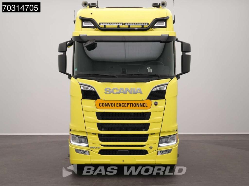 Scania S590 6X4 Full-Air Retarder 2xTanks Big-Axle Standklima Leder Navi Foto 6