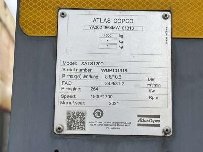 Atlas Copco XATS 1200 CUD in vendita da Machinery Resale