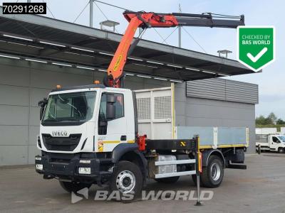 Iveco Trakker 310 4X2 Palfinger PK14002 EH Crane Kran Rotator Steelsuspension Big-Axle Manual Euro 6 in vendita da BAS World B.V.
