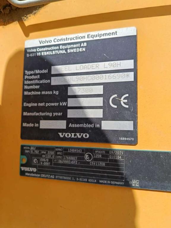 Volvo L90H Foto 11