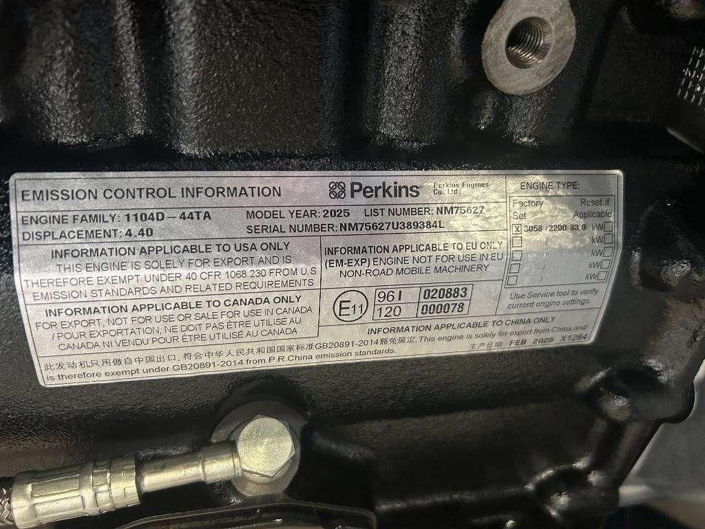 Perkins 1104D-44TA - Diesel Engine - New - DPX-25088 Foto 5